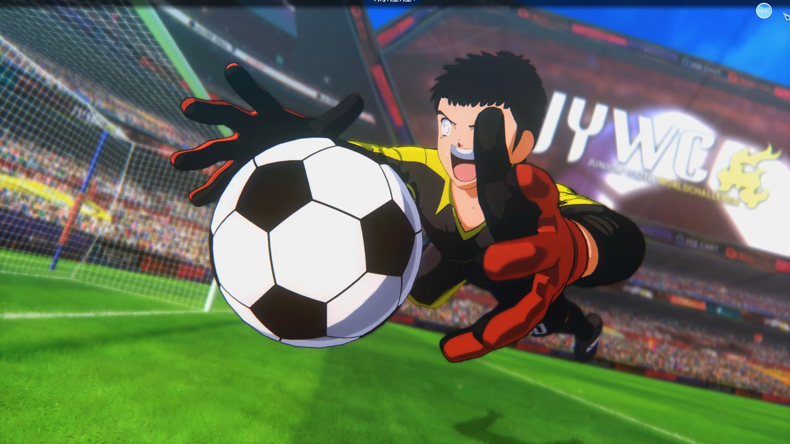 足球赛事即将登场,球员们奋力拼搏争取胜利 足球赛事即将登场,球员们奋力拼搏争取胜利